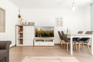 Küche/Küchenzeile in der Unterkunft Sellinkoje in Residenz Waldidyll