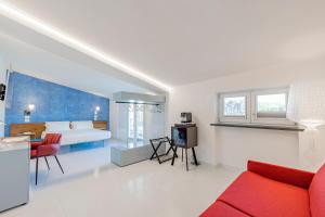 Kuchyň nebo kuchyňský kout v ubytování Aquamaris Design Suite & Spa