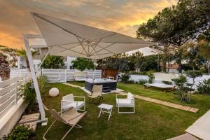 Zahrada ubytování Aquamaris Design Suite & Spa