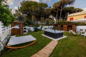 Zahrada ubytování Aquamaris Design Suite & Spa
