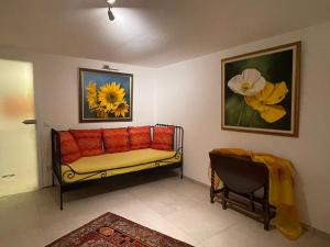 Posezení v ubytování Ferienwohnung Erwitte Soest Sassendorf Lippstadt
