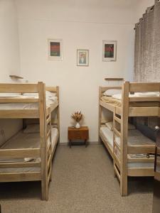 Postel nebo postele na pokoji v ubytování Castello Hostel