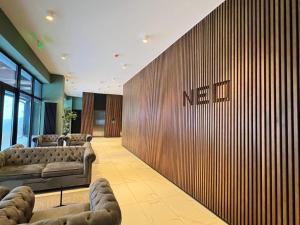 Posezení v ubytování New Gudauri Apartment NEO 223