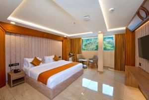 Serene Horizon客房内的一张或多张床位
