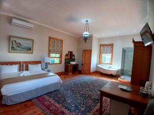 Postel nebo postele na pokoji v ubytování Albert House Guesthouse