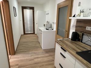 Una cocina o zona de cocina en Pension Mikulov