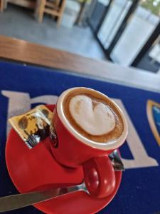 Coffee at tea making facilities sa AMD UNION Caffe & Rooms