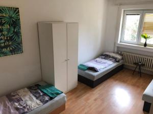 Katil atau katil-katil dalam bilik di Hostel ROOM Vystaviste BVV