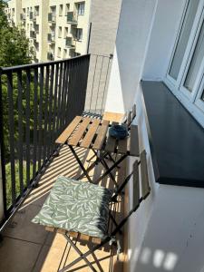Balkón nebo terasa v ubytování Nocleg na doby S 61 ROAD
