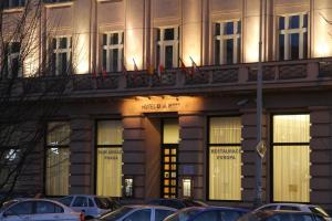 Budova, v ktorej sa hotel nachádza
