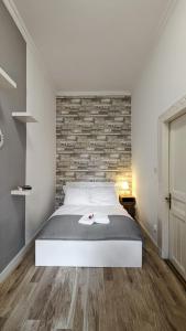 Posteľ alebo postele v izbe v ubytovaní 3 room apartment in the beautiful street