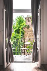 Balkón alebo terasa v ubytovaní 3 room apartment in the beautiful street