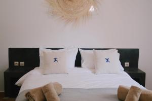 Postel nebo postele na pokoji v ubytování Villa Soun dans la campagne d'ESSAOUIRA