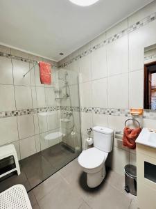 Koupelna v ubytování Casas del Sol