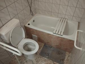 Kúpeľňa v ubytovaní Dom Wczasowy Magnolia