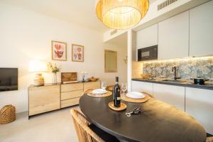 Kuchyň nebo kuchyňský kout v ubytování Residence Scoglietto 50