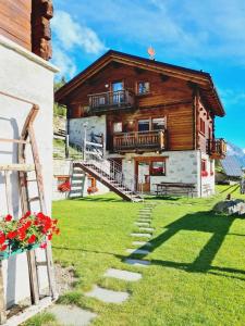 Zahrada ubytování Chalet Selva