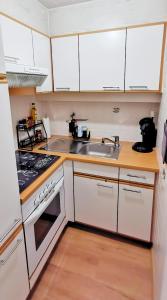 Η κουζίνα ή μικρή κουζίνα στο Maria Alm - Cozy & Modern Apartment Mountain View