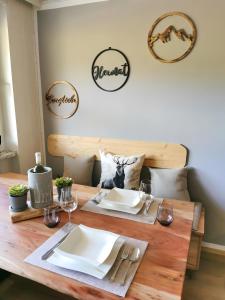 Χώρος καθιστικού στο Maria Alm - Cozy & Modern Apartment Mountain View