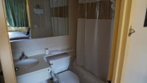 Koupelna v ubytování Flushing Motel