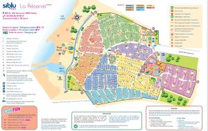 Κάτοψη του Mobilhome 422 3ch/1 sdb camping 4* La Réserve SIBLU Gastes +3 φωτογραφίες