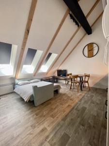 Postel nebo postele na pokoji v ubytování Apartmán Bella