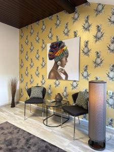 Posezení v ubytování Remedium Appartements