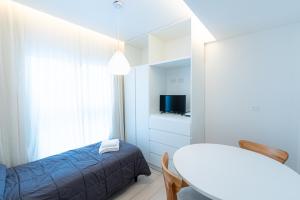 TV a/nebo společenská místnost v ubytování Hotel Nova