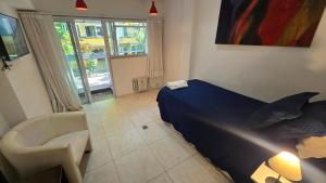 Uma área de estar em Apartamento 3 quartos no Quadrilátero de Charme em Ipanema