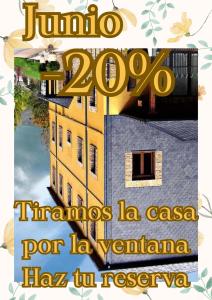plakat budynku ze słowami juno w obiekcie CASA ALTOBIERZO, 9 Habitaciones y 9 BAÑOS w mieście Pobladura de las Regueras