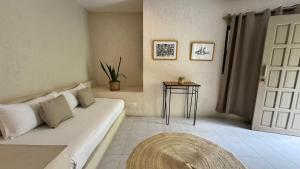 Posezení v ubytování Hotel Noah Tulum