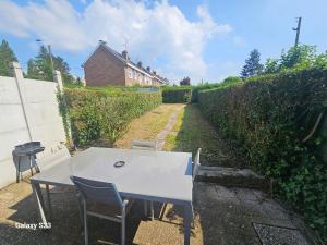 En have udenfor La Maison cosy de ville 3 chambres