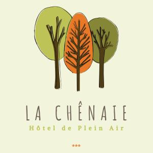 レ・マトゥにあるCamping La Chênaieの変更可能なホテルは、ピッチアートのロゴです。
