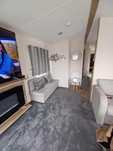 Televisyen dan/atau pusat hiburan di 63 The Pastures Tattershall lakes
