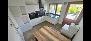 Kuchyň nebo kuchyňský kout v ubytování Ferienwohnung Sheni