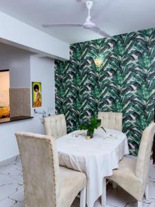 Χώρος καθιστικού στο 24 BeachFront Nyali Furnished Apartments