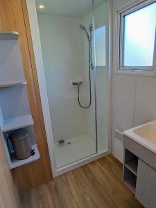 Koupelna v ubytování Camping de la Tour AMBON