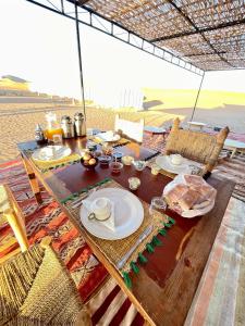 Comida en el tented camp o alrededores