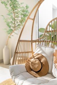 Cama ou camas em um quarto em Olisa Hotel Boutique