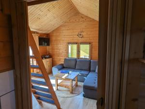 Posezení v ubytování Ferienhaus 2