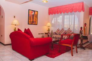 Posezení v ubytování Hotel Mosul