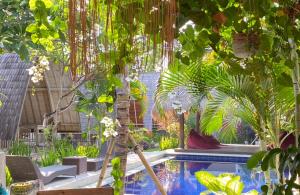 Zahrada ubytování The Hideaway Canggu