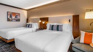 Postel nebo postele na pokoji v ubytování Omni Austin Hotel Downtown