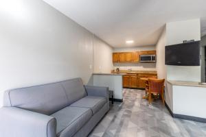 Kuchyň nebo kuchyňský kout v ubytování Freer Executive inn and Studios