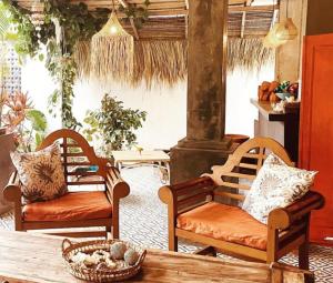 Posezení v ubytování The Hideaway Canggu