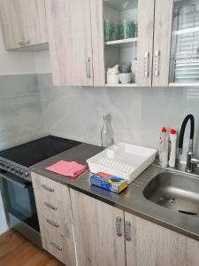 Nhà bếp/bếp nhỏ tại Holiday home Morgan