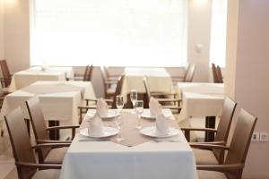 Istumisnurk majutusasutuses Hotel Lebed