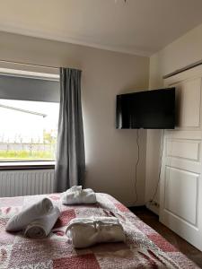 Krevet ili kreveti u jedinici u okviru objekta Hotel Skógá by EJ Hotels