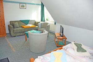 Posezení v ubytování Pension Seeperle