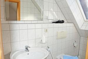 Koupelna v ubytování Pension Seeperle